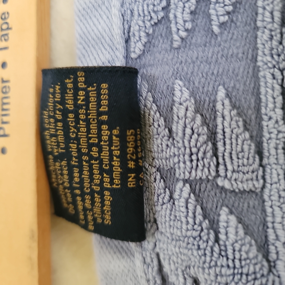 Pendleton Blue geometric Patterned Towel approx 26 × 15 inch - Picture 9 of 10